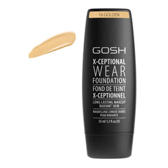 Gosh X-Ceptional Wear Foundation Long Lasting Makeup 16 Golden