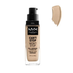 Nyx Can´t Stop Won´t Stop Full Coverage Foundation Nude