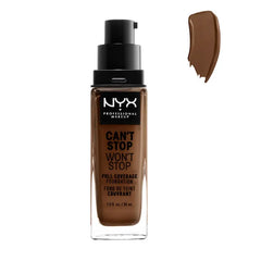 Nyx Can´t Stop Won´t Stop Full Coverage Foundation Cocoa