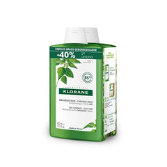 Klorane Duplo Nettle Shampoo 2x400ml