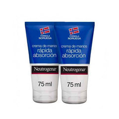 Neutrogena Double Hand Cream Fast Absorption 2x75ml