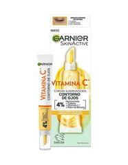 Garnier Skinactive Vitamina C Crema Iluminador Contorno De Ojos
