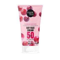 Organic Shop Cranberry Crema Facial De Dia Spf50