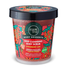 Organic Shop Body Deserts Exfoliante Deep Cleansing Strawberry