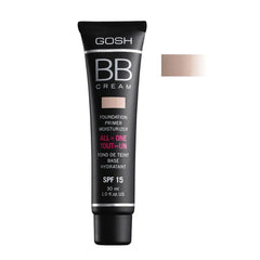 Gosh BB Cream Foundation Primer Moisturizer 02 Beige
