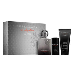 Afnan Supremacy Not Only Intense Eau De Parfum 100ml Spray Gel De Baño 100ml Desodorante Stick