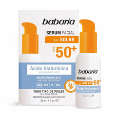 Babaria Solar Acido Hialurónico Serum Facial Spf50