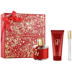 Carolina Herrera Ch Eau De Toilette Spray Set 3 Pieces