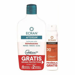 Ecran Aftersun Milk 400ml + Sunnique Spf30 Spray