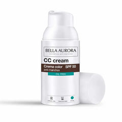 Bella Aurora CC Cream Anti-Blemish Oil Free Spf50