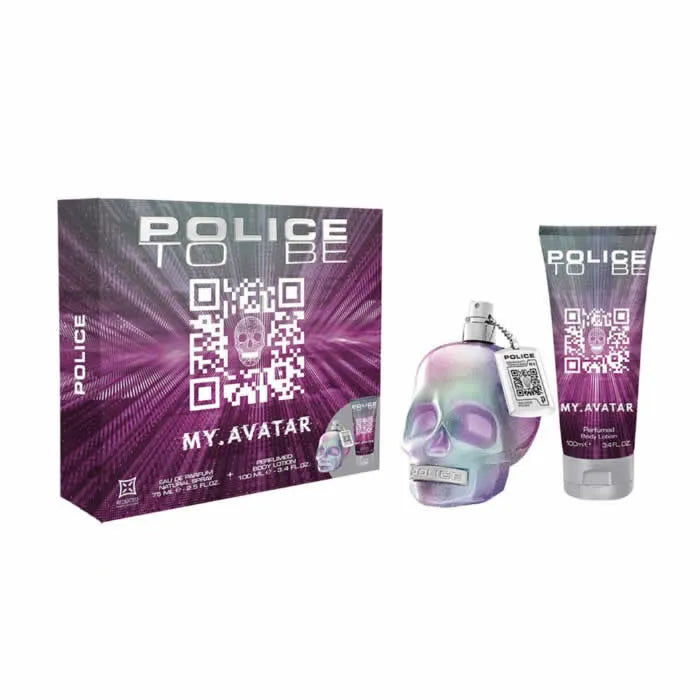 Police To Be My Avatar Woman Eau De Toilette Spray Set 2 Pieces