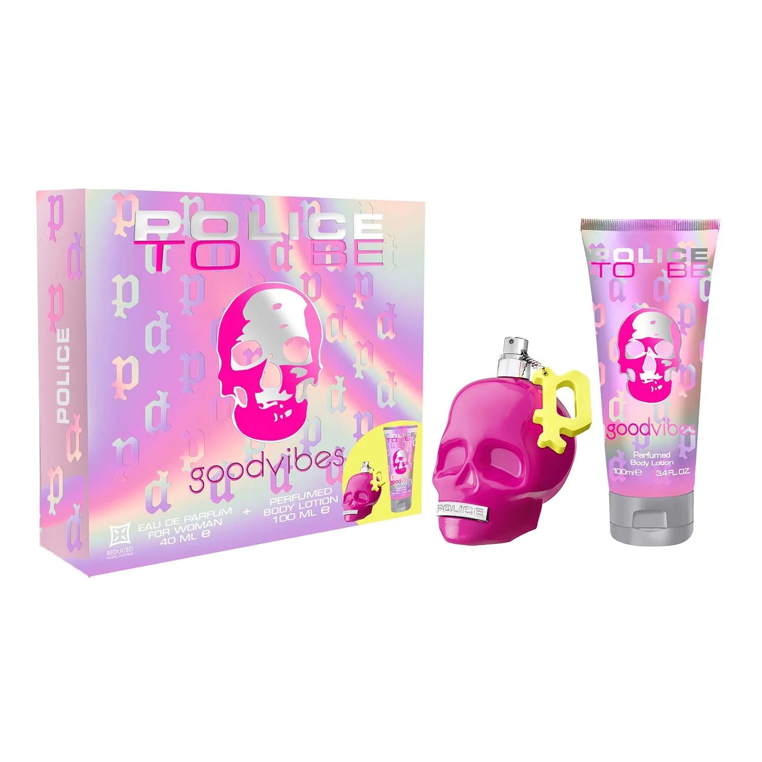 Police to Be Goodvibes Eau De Parfum For Woman Spray Locion Corporal Perfumada 100ml