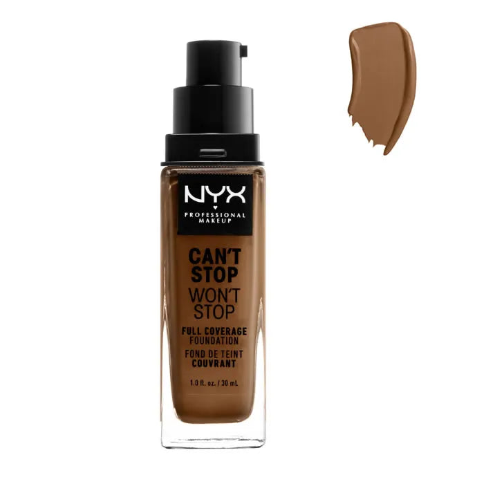 Nyx Can´t Stop Won´t Stop Full Coverage Foundation Sienna