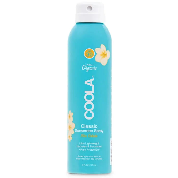 Coola Classic Body Organic Sunscreen Spray Spf30 Piña Colada