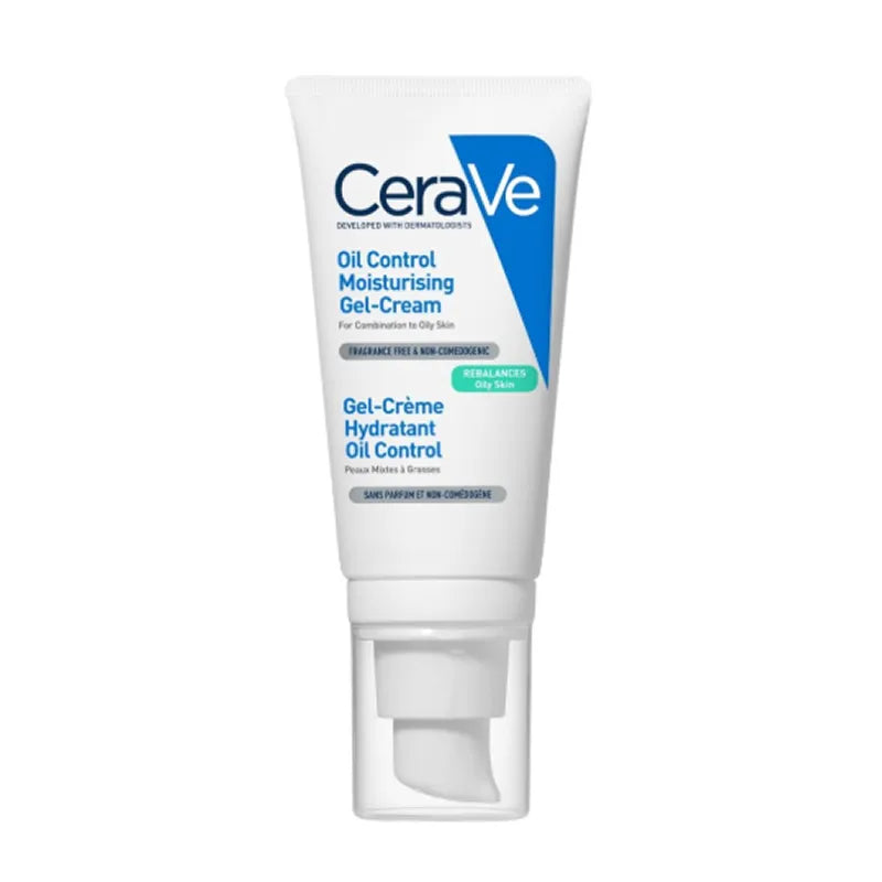 CeraVe Oil Control Gel-Cream Moisturizer Combination and Oily Skin