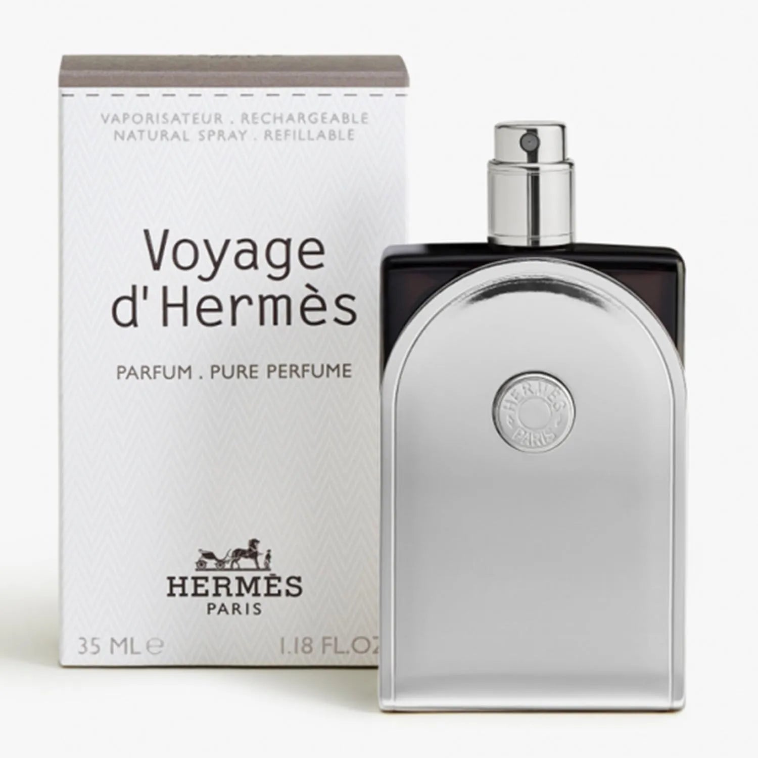 Hermès Hermes Voyage D'hermes Pure Perfume Recargable