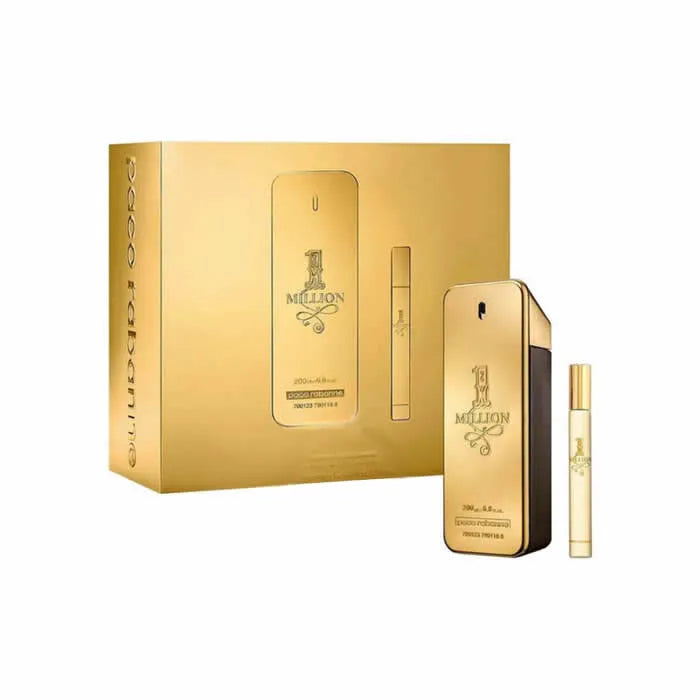 Paco Rabanne 1 Million Eau De Toilette Spray Set 2 Pieces
