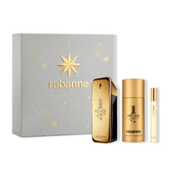 Rabanne 1 Million Eau De Toilette Spray Set 3 Pieces