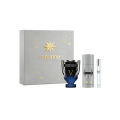 Rabanne Invictus Victory Elixir Eau De Perfume Spray Set 3 Pieces