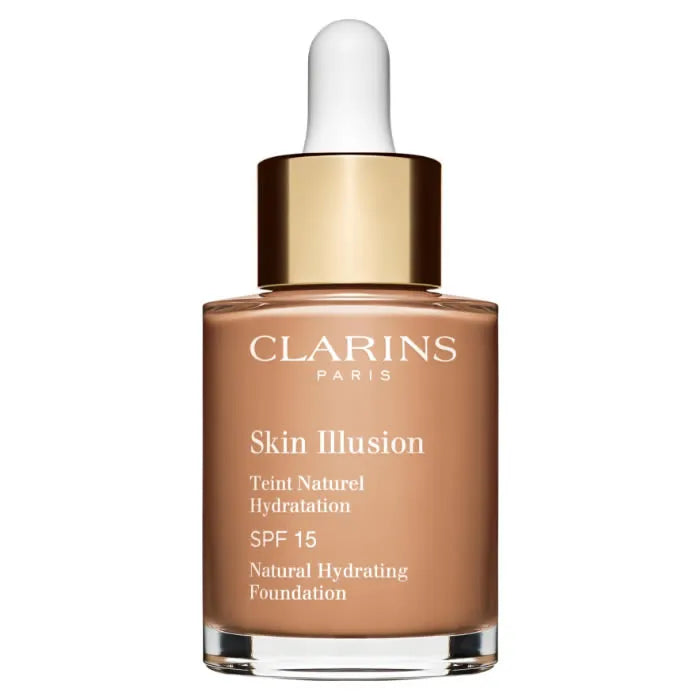 Clarins Skin Illusion Natural Hydrating Foundation Spf15 112 Amber