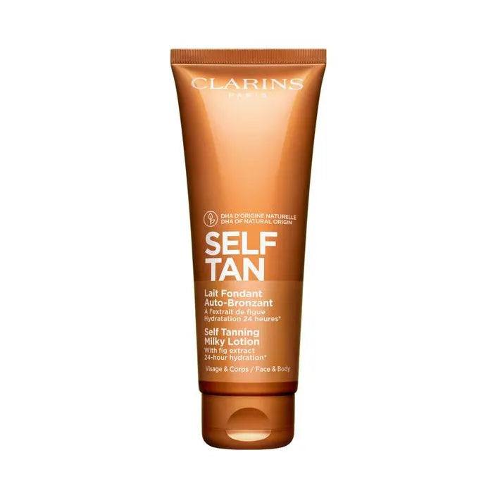 Clarins Self Tanning Milky Lotion Face And Body