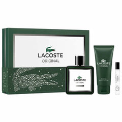 Lacoste Original Eau De Parfum Spray Set 3 Pieces