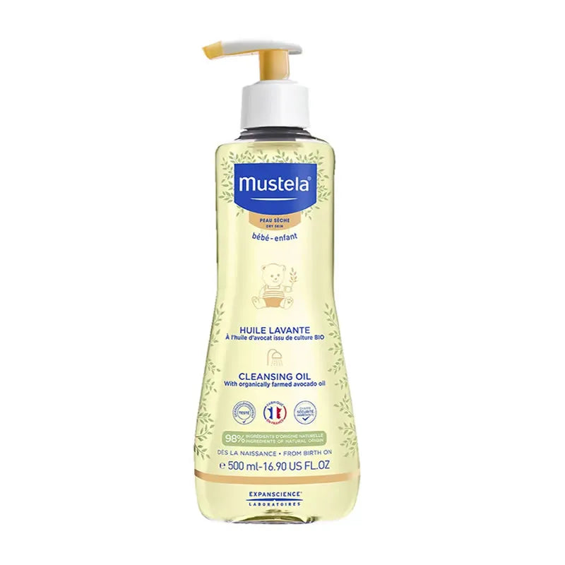 Mustela Baby Cleansing Oil for Dry Skin