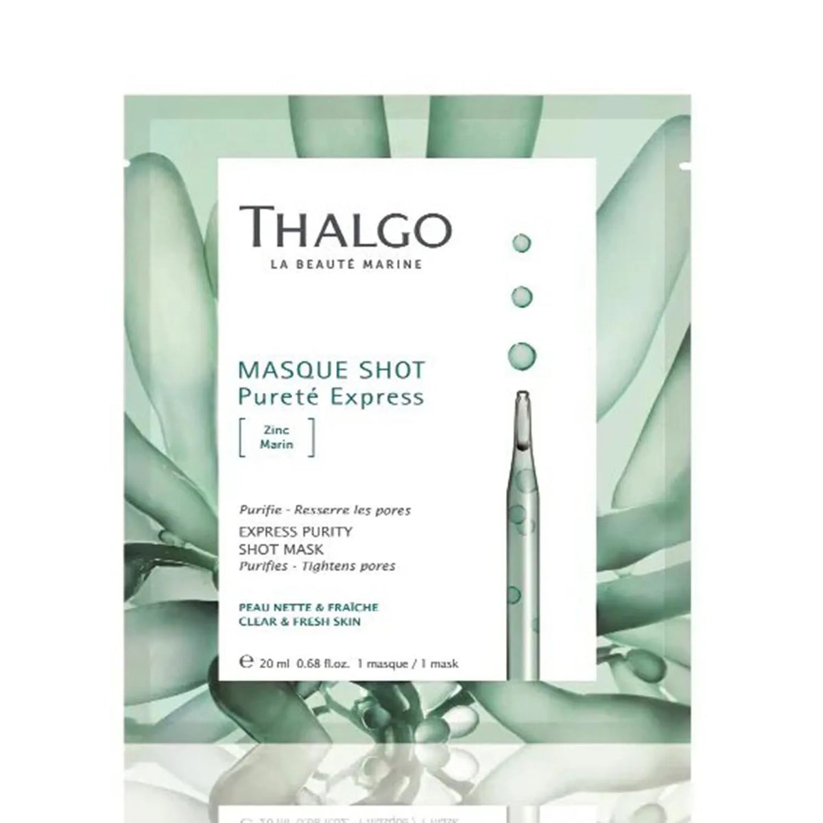 Thalgo Express Purity Tratamiento Unidosis Shot Mask