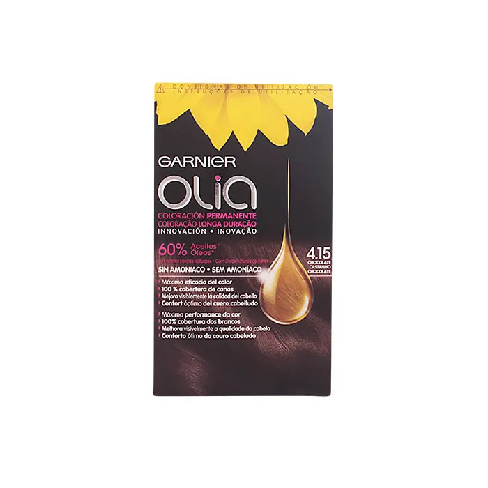 Garnier Olia Permanent Coloring 4,15