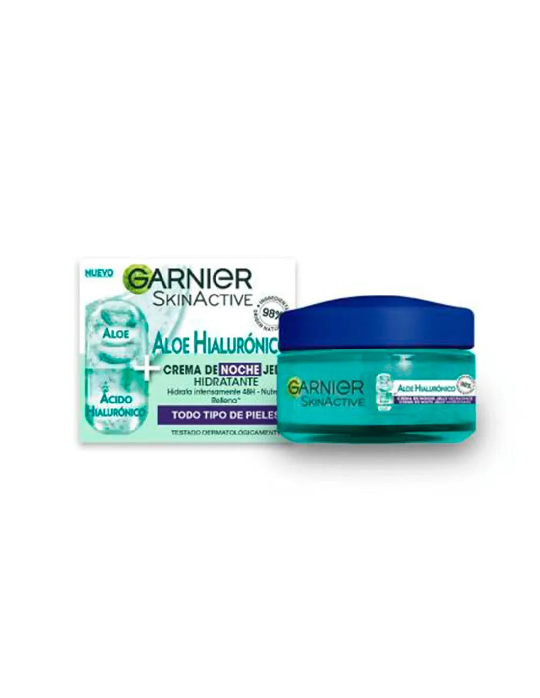 Garnier Skinactive Aloe Hialurónico Crema De Noche