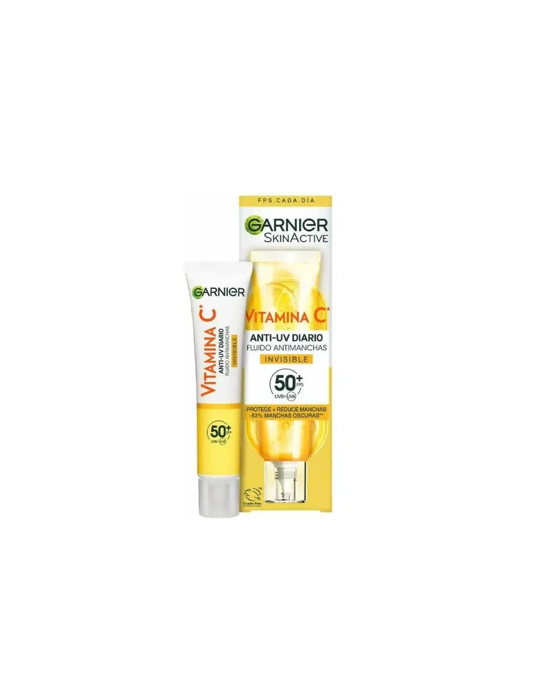 Garnier Skinactive Vitamina C Fluido Antimanchas Spf50