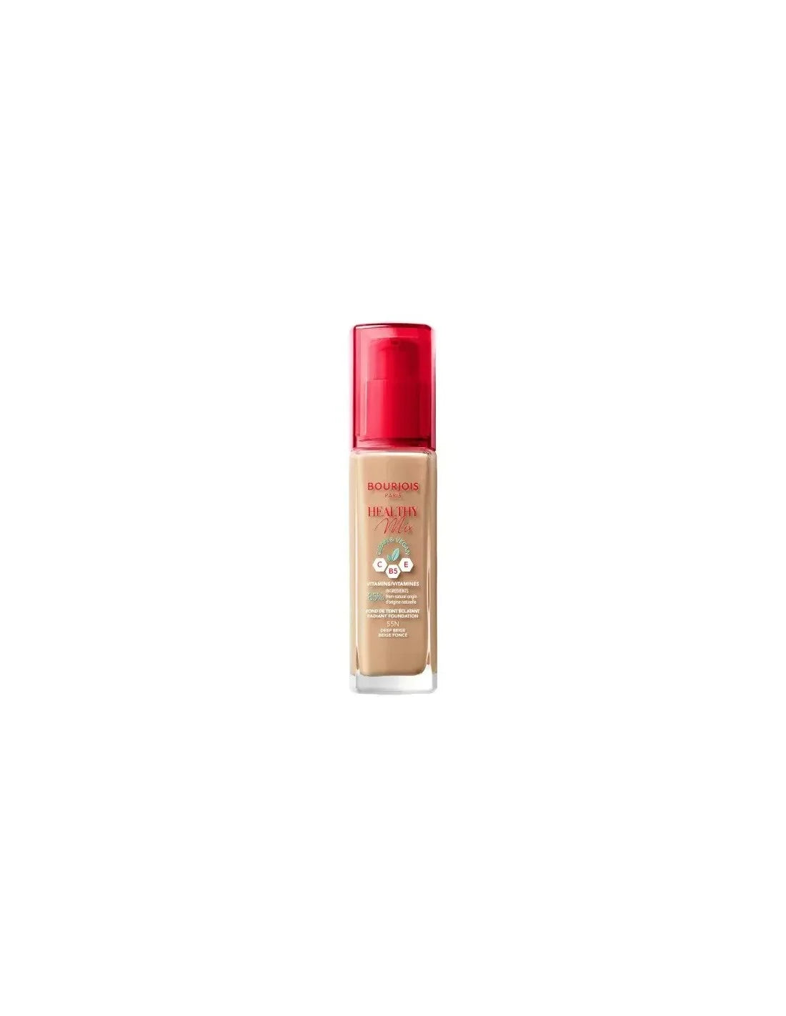 Bourjois Healthy Mix Radiant Foundation 55-Deep Beige