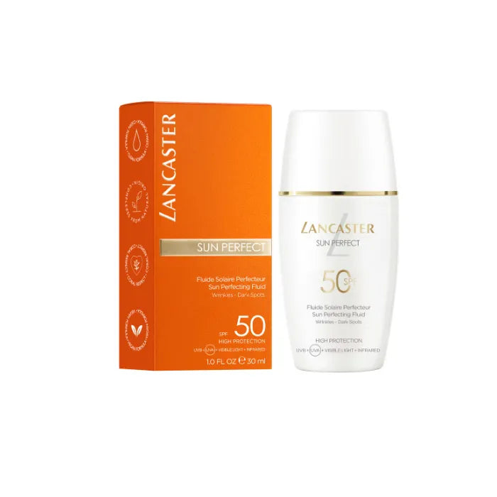 Lancaster Sun Perfect Sun Perfecting Fluid Wrinkles Dark Spots Spf50