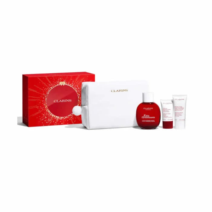 Clarins Eau De Soin Eau Dynamisante Set 4 Pieces