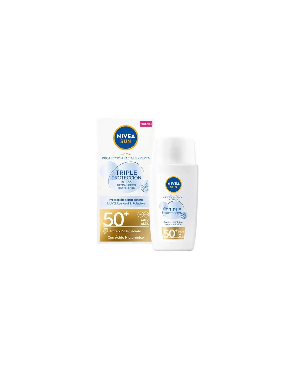Nivea Sun Triple Proteccion Fluido Ultraligero Facial Spf50