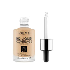 Catrice Hd Liquid Coverage Foundation Lasts Up Tp 24h 036 Hazelnut