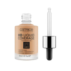 Catrice Hd Liquid Coverage Foundation Lasts Up Tp 24h 046 Camel Beige