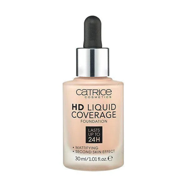 Catrice Hd Liquid Coverage Foundation Lasts Up to 24h 020-Rose Beige