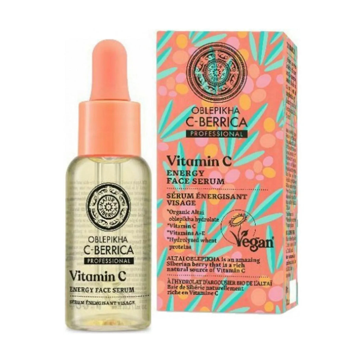 Natura Siberica Oblepikha Berrica Serum Facial Energy Vitamin C