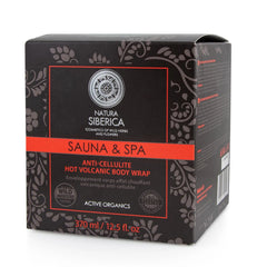 Natura Siberica Sauna y Spa Body Wrap Anti-Celulitico Hot Volcanic