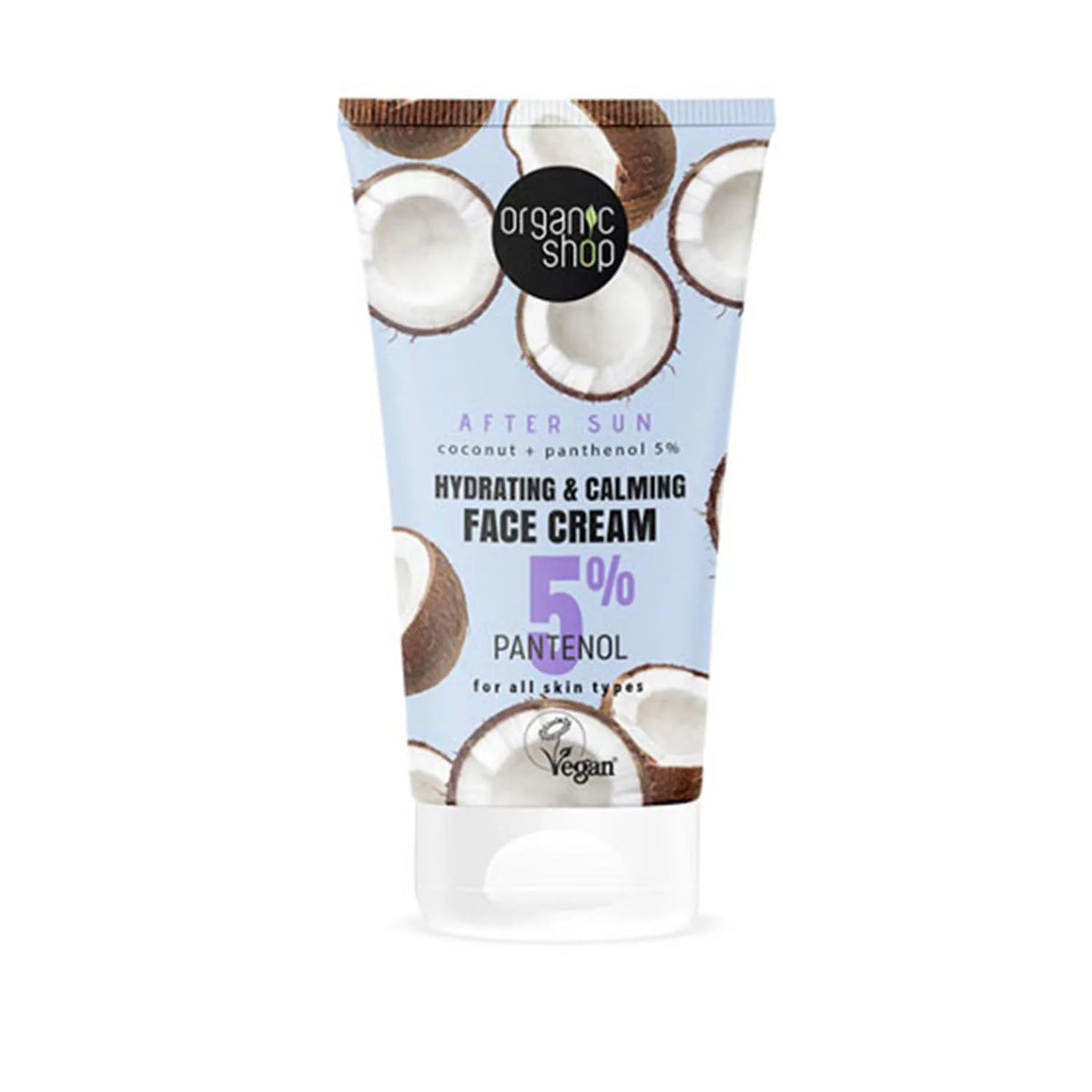 Organic Shop Coconut Crema Facial 5 Pantenol