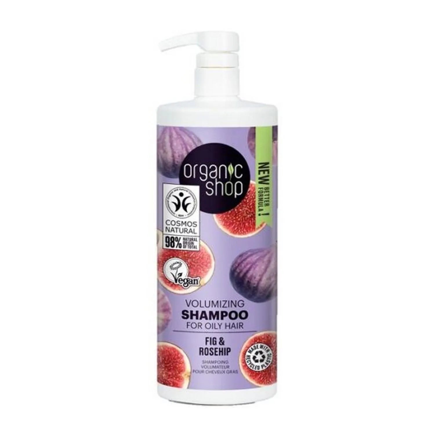 Organic Shop Fig Volumizing Champu Cabello Graso