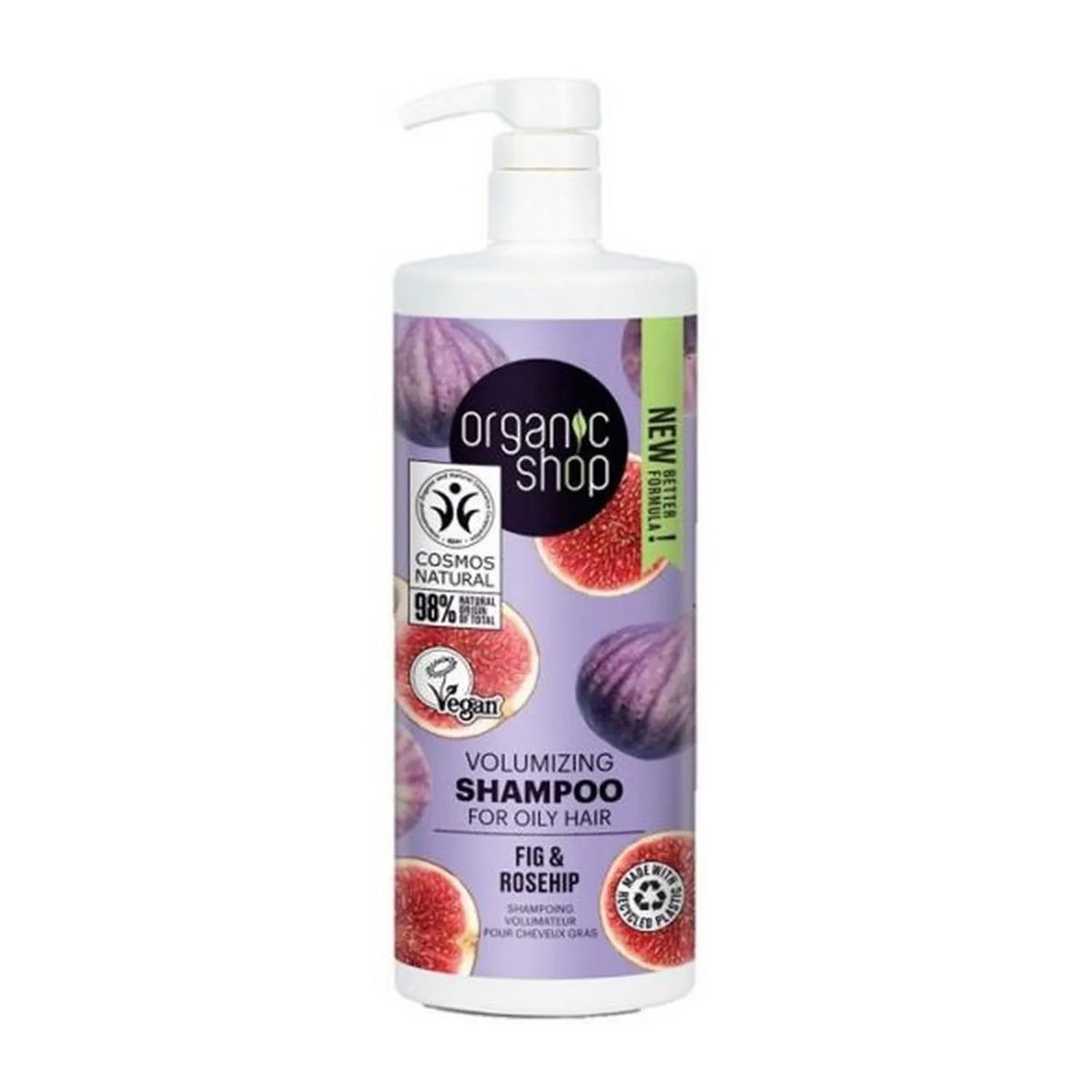 Organic Shop Fig Volumizing Champu Cabello Graso