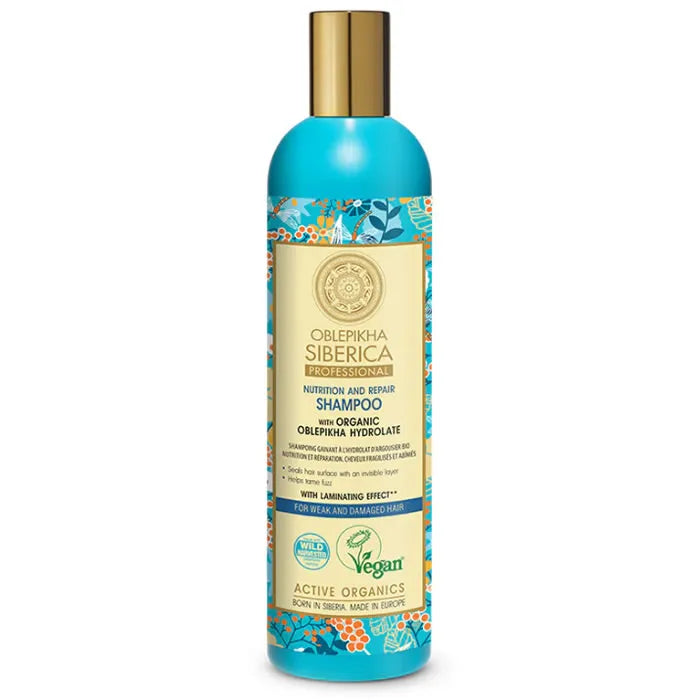 Natura Siberica Oblepikha Shampoo Nutrition And Repair