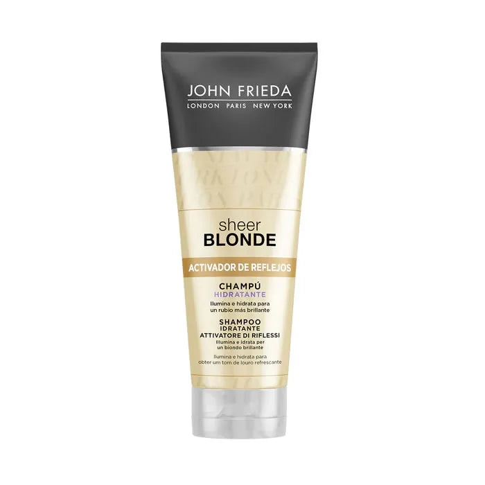 John Frieda Sheer Blonde Highlight Activating Brightening Shampoo Lighter Blondes