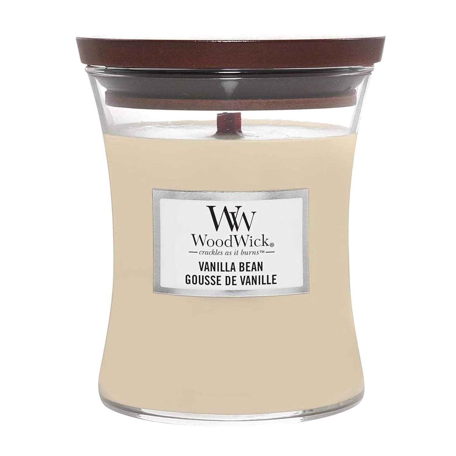 Woodwick Vela Vanilla Bean