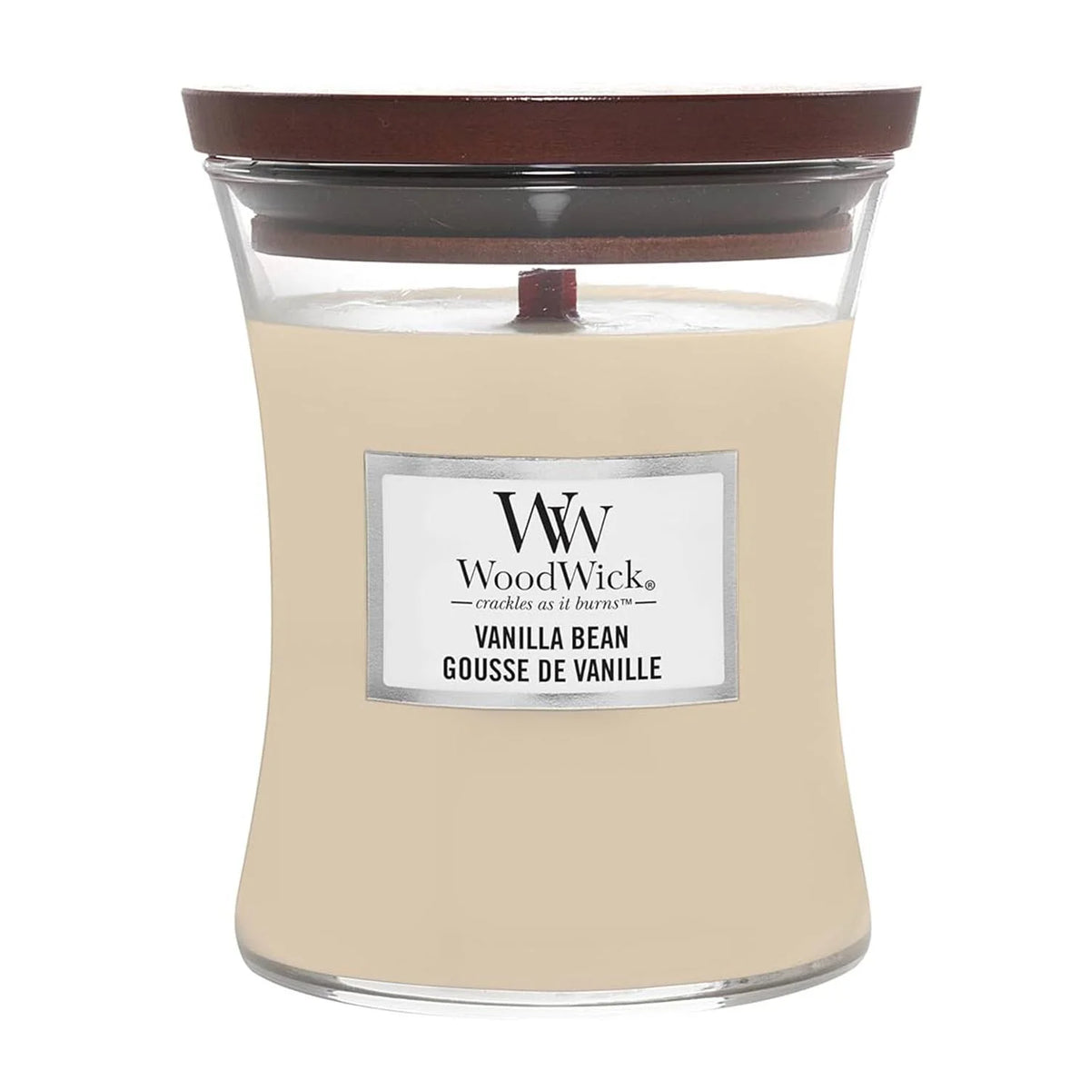 Woodwick Vela Vanilla Bean
