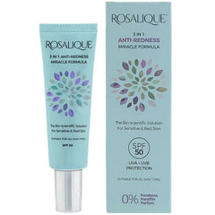 Rosalique 3 In 1 Anti-Redness Miracle Formula Spf50