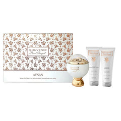 Afnan Souvenir Floral Bouquet Eau De Parfum Gel De Baño 100ml Locion Corporal 100ml
