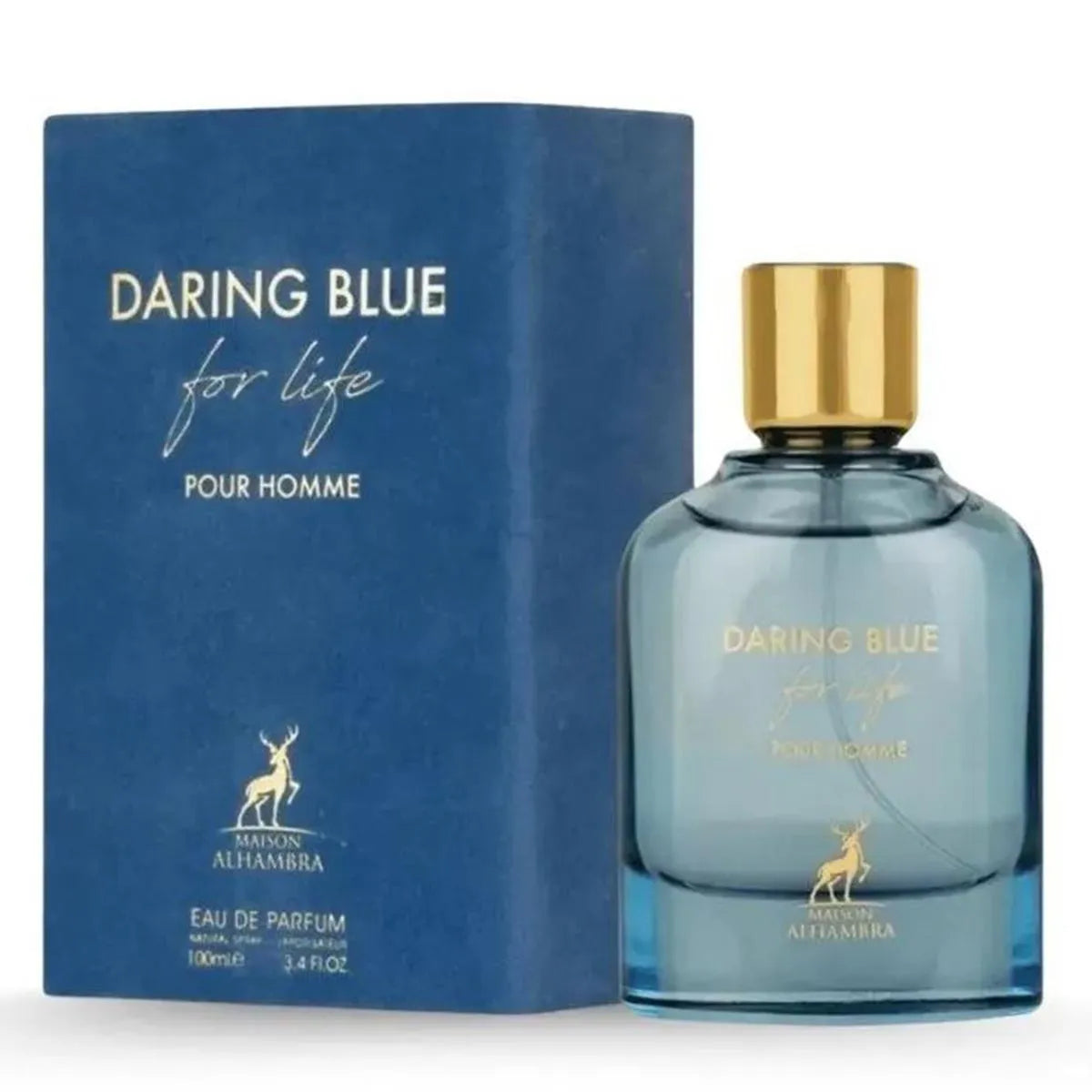 Maison Alhambra Daring Blue For Life Eau De Parfum Pour Homme Spray
